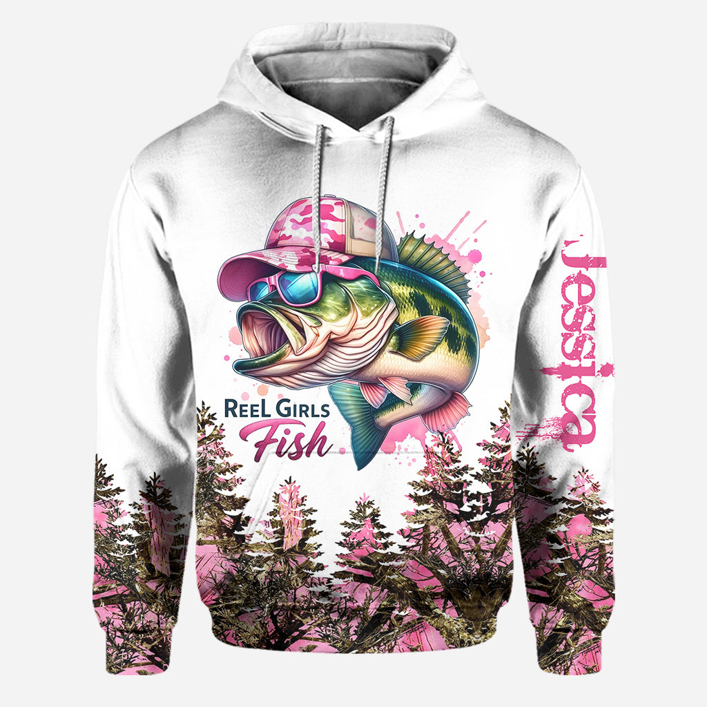 Reel Girl - Personalized Fishing Hoodie and Leggings