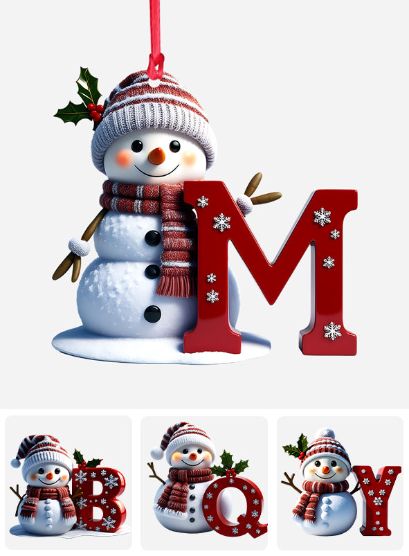 Merry Christmas - Personalized Family Ornament