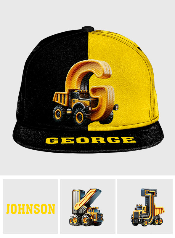 Boy's Cool Truck - Personalized Kid Snapback