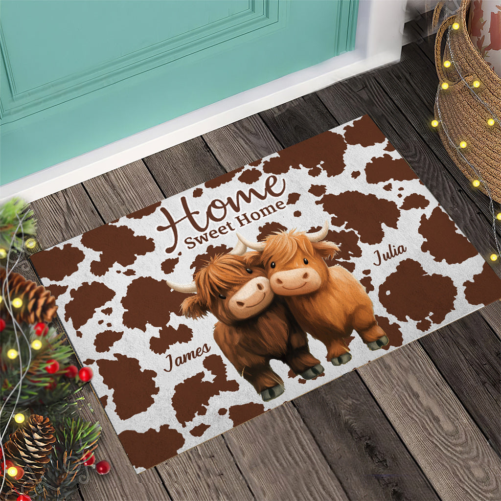 Home Sweet Home - Personalized Doormat