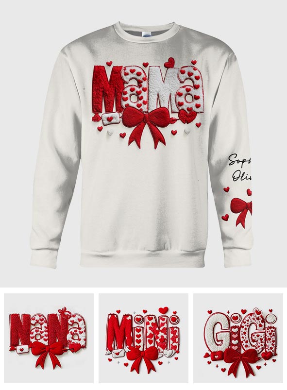 Les chéries de grand-mère - T-shirt personnalisé « Grand-mère »