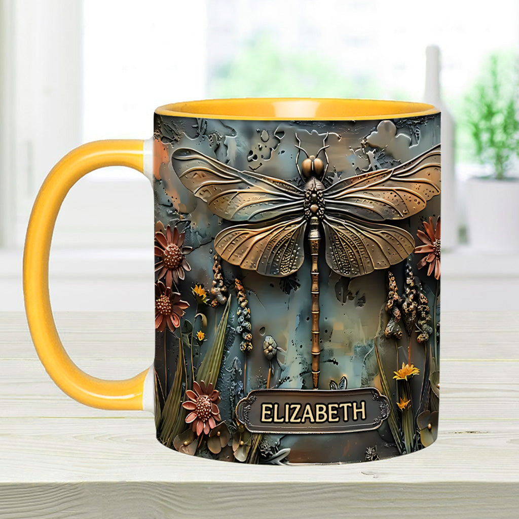 Green Lady - Personalized Gardening Accent Mug