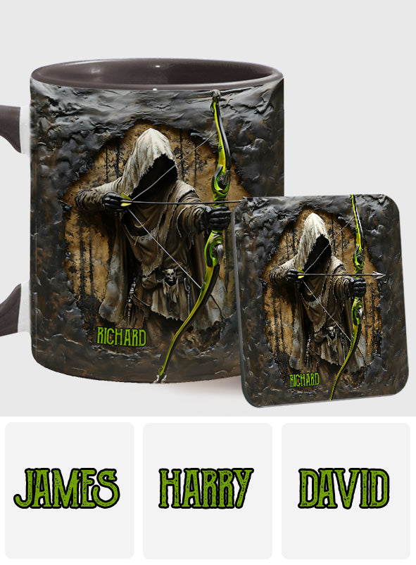 Bow Reaper - Personalized Hunting Accent Mug