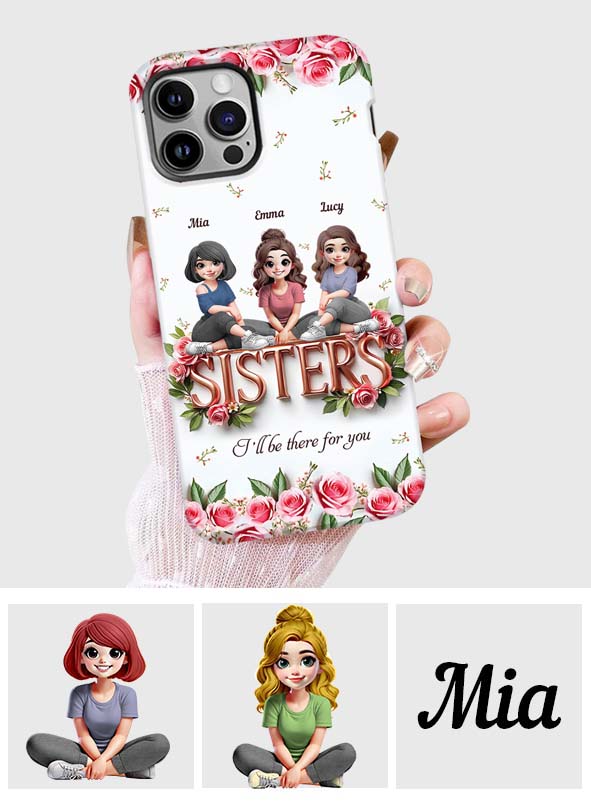 Sisters - Personalized Bestie Full Print Phone Case