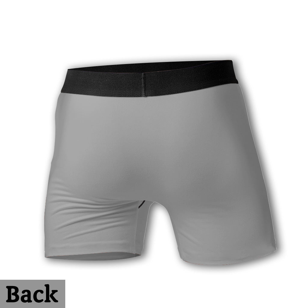 I Love You For Your Personality - Personalized Couple Couple Men's Boxer Briefs
