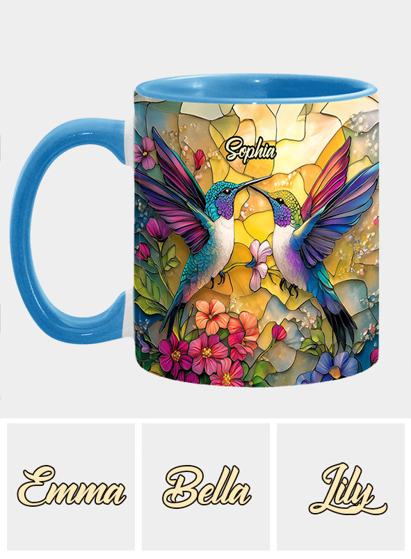 Mug personnalisé à motif colibri - Magnifique colibri