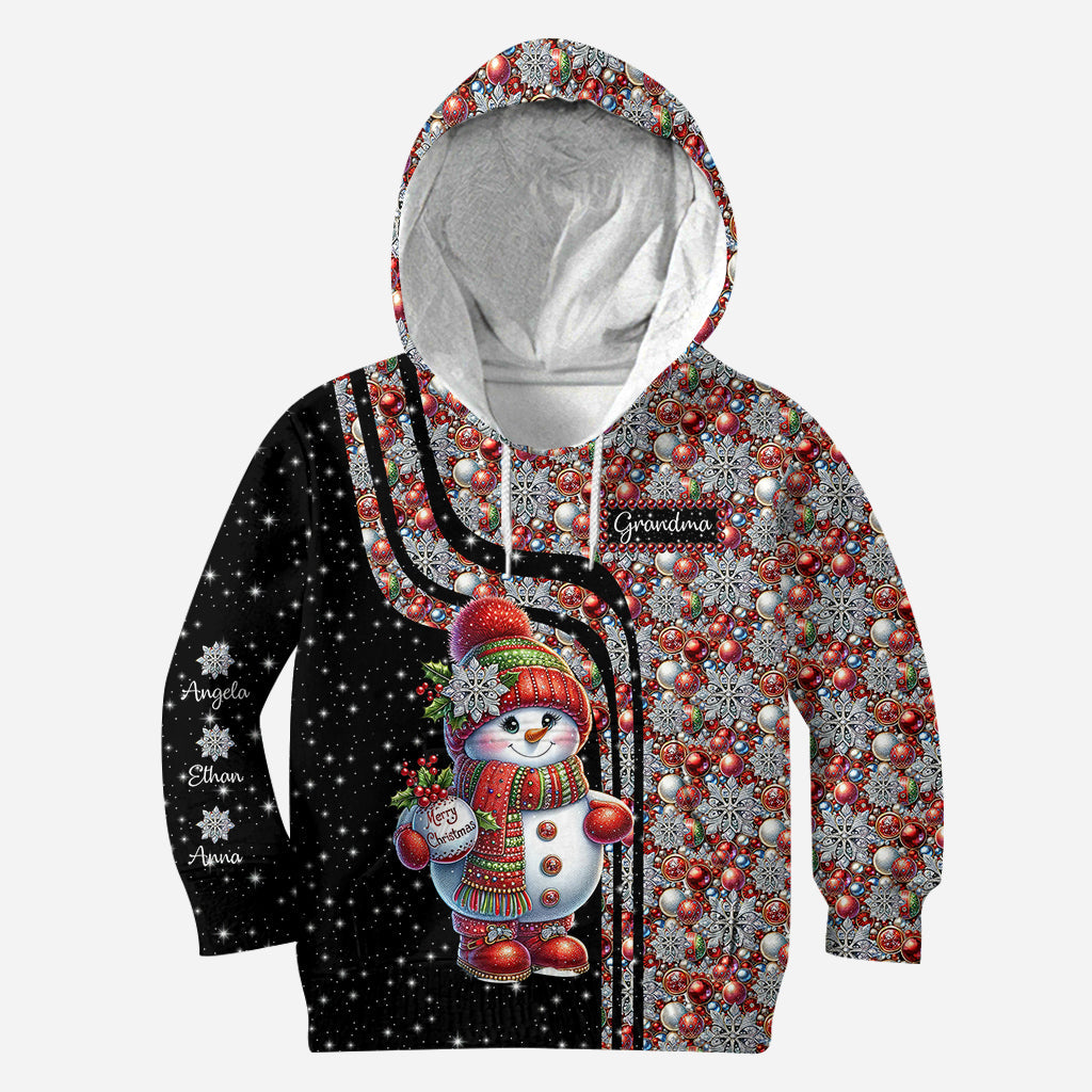 Love Being Called Grandma - Personalized Grandma Hoodie and Leggings