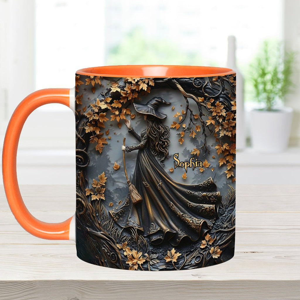 Beautiful Witch - Personalized Witch Accent Mug