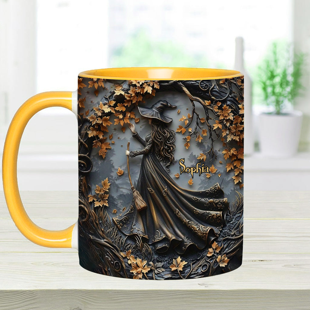 Beautiful Witch - Personalized Witch Accent Mug
