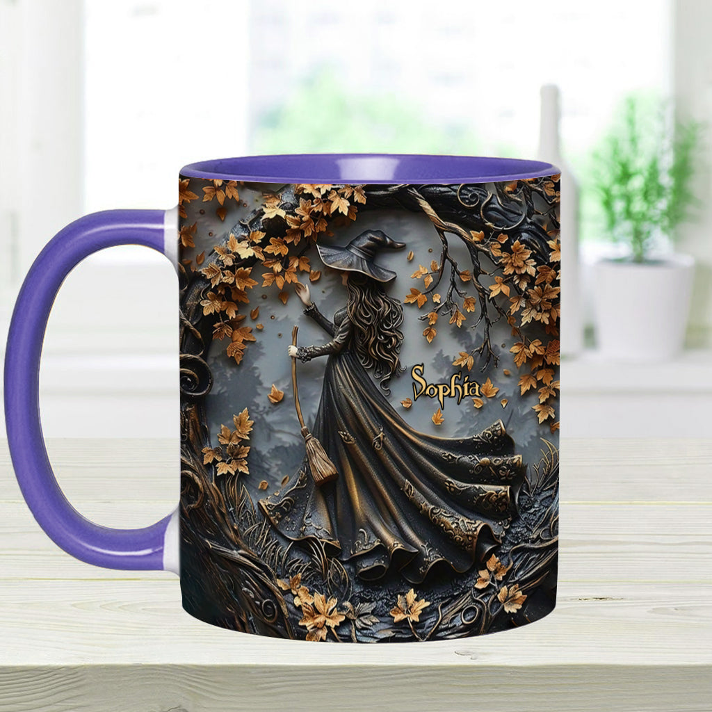 Beautiful Witch - Personalized Witch Accent Mug