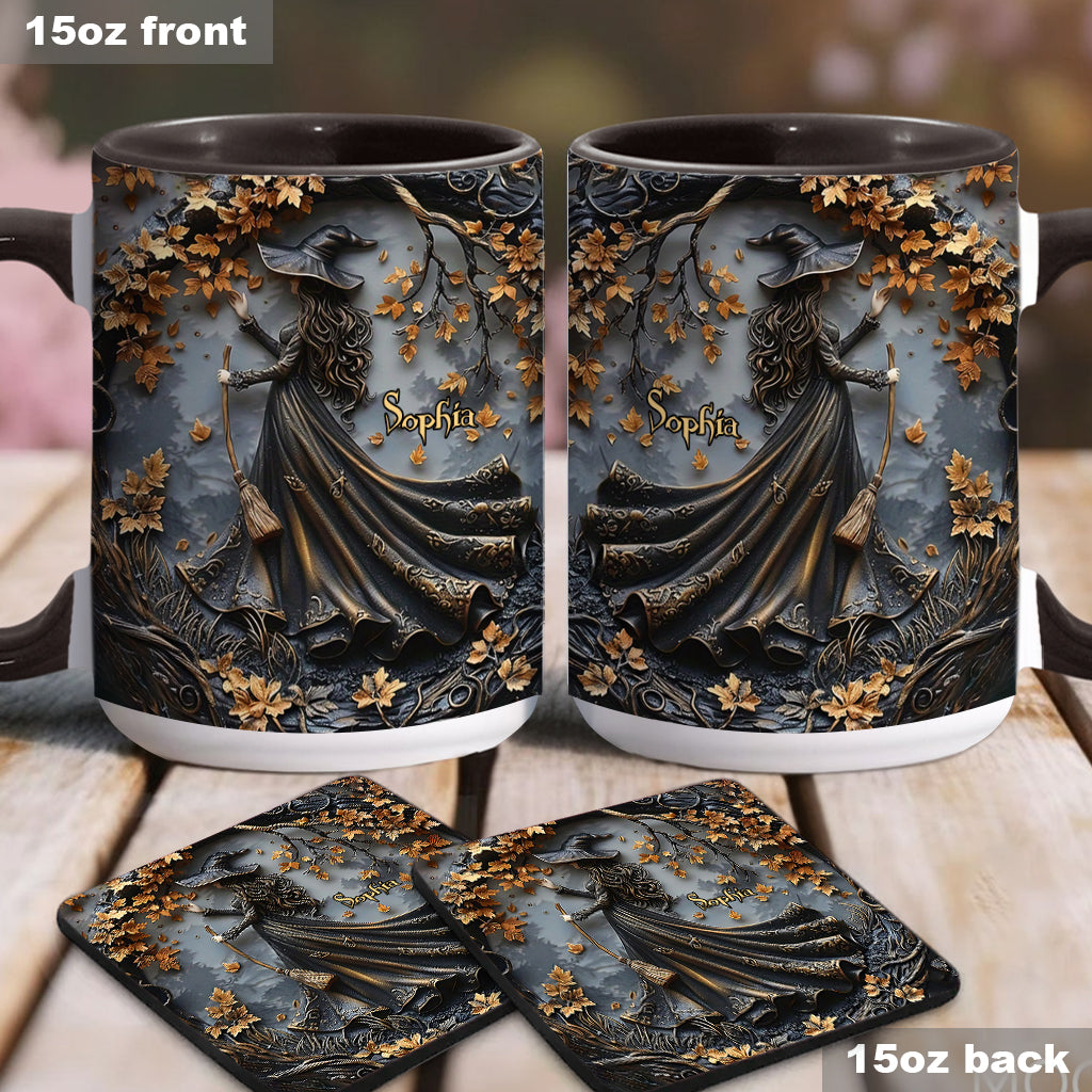 Beautiful Witch - Personalized Witch Accent Mug