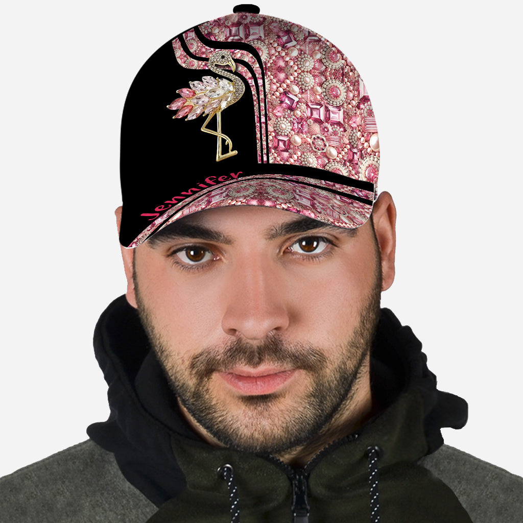 Love Flamingos - Personalized Flamingo Classic Cap