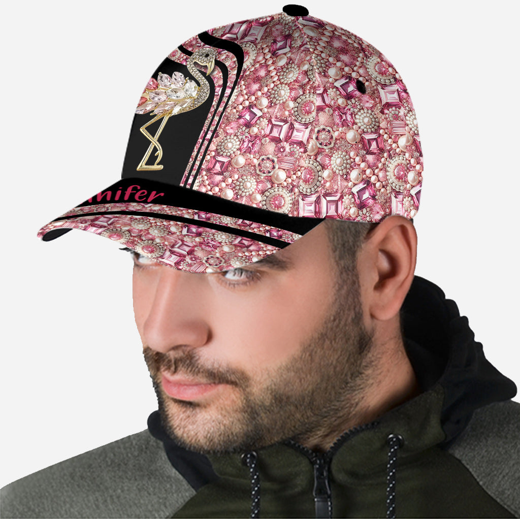Love Flamingos - Personalized Flamingo Classic Cap