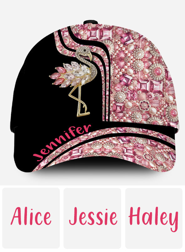 Love Flamingos - Personalized Flamingo Classic Cap