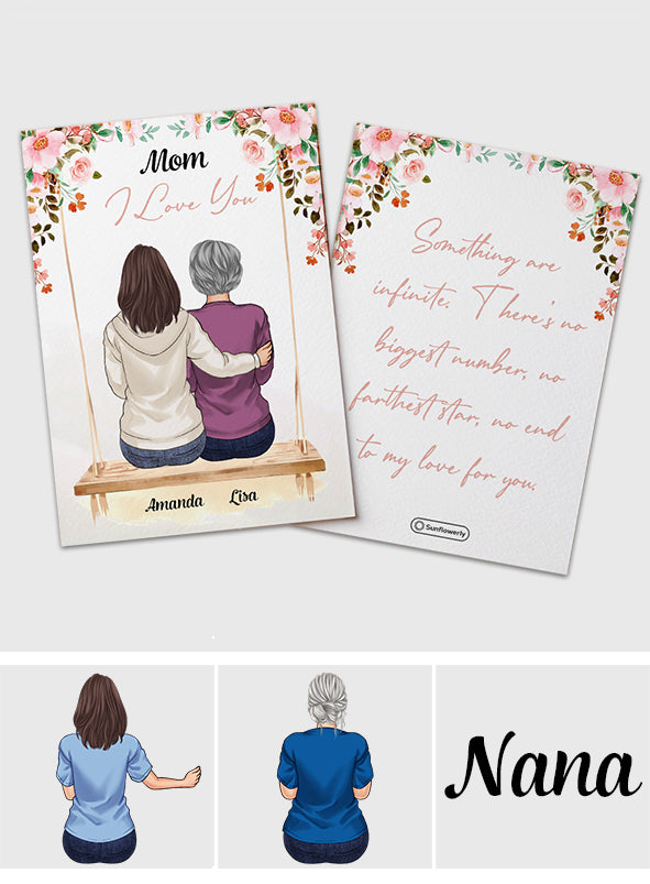 I Love You - Personalized Greeting Card