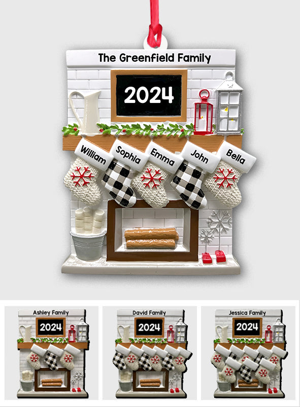 Frohe Weihnachten – Personalisierter Familienschmuck