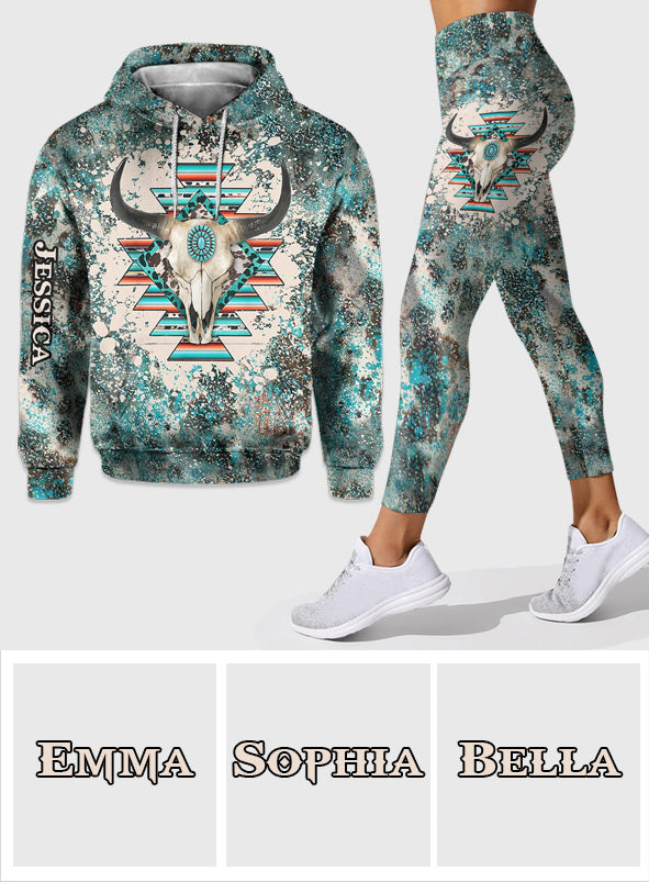 Western Girl - Personalized Western Outfit Hoodie and Leggings