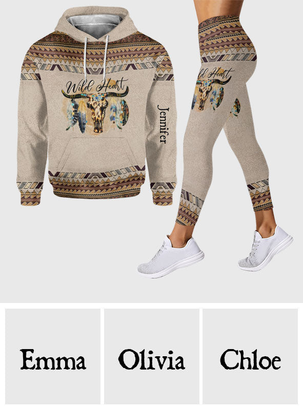 Western Girl - Personalized Western Outfit Hoodie and Leggings