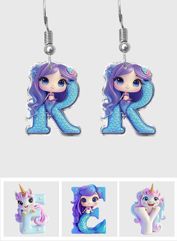 Beautiful & Mystical - Personalized Kid Earrings