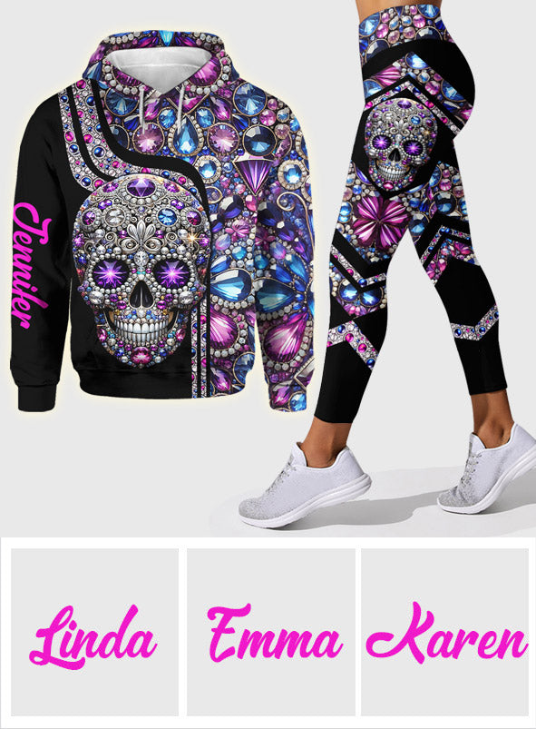 Magic Skull - Personalized Skull Hoodie and Leggings