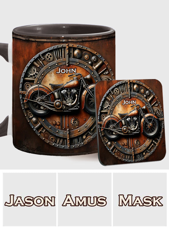 Fantastisches Fahrrad – personalisierter Biker-Akzentbecher