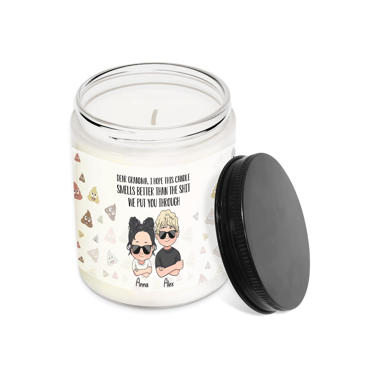 Dear Mom Dear Dad Funny Gift - Gift for mom, grandma, grandpa, dad - Personalized