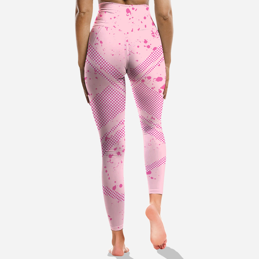 In October We Wear Pink Breast Cancer Awareness Hoodie and Leggings