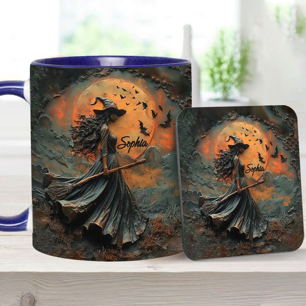 Beautiful Witch - Personalized Witch Accent Mug