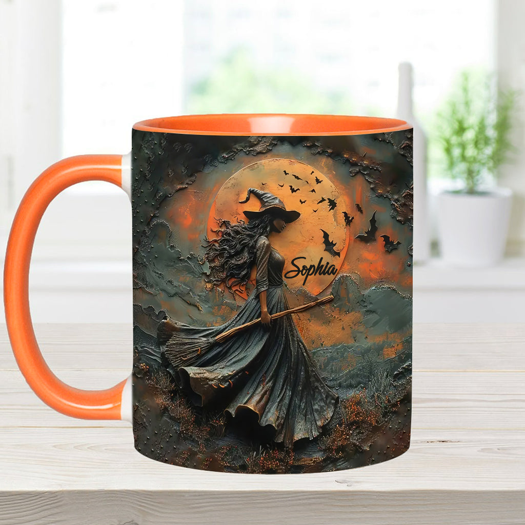 Beautiful Witch - Personalized Witch Accent Mug