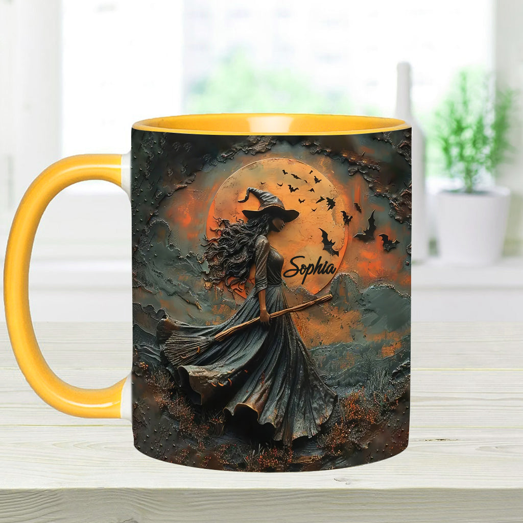 Beautiful Witch - Personalized Witch Accent Mug