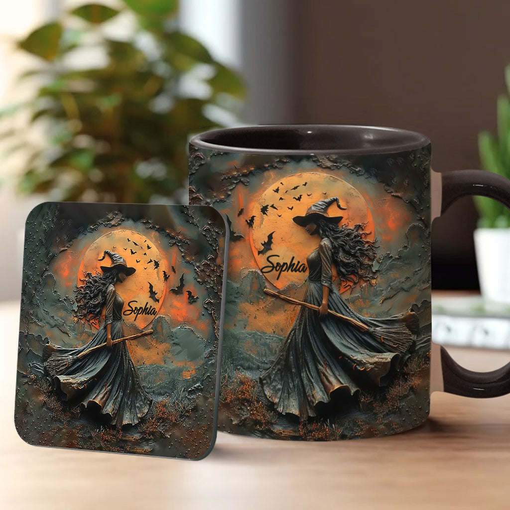 Beautiful Witch - Personalized Witch Accent Mug