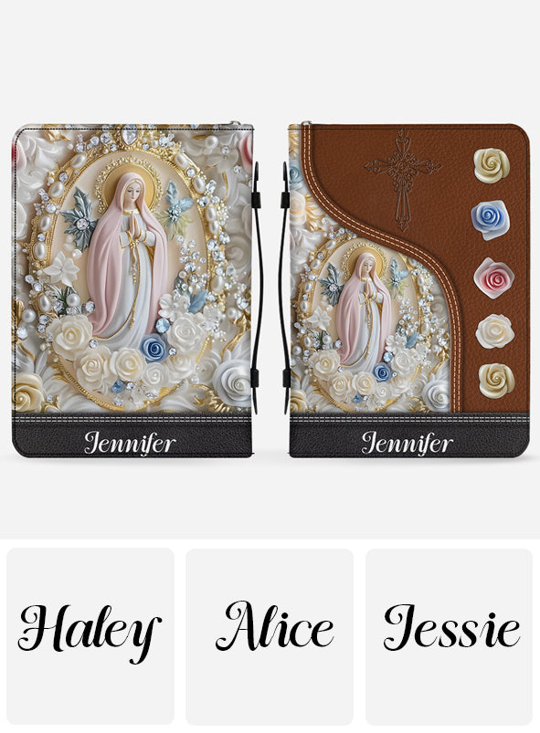 Believer - Personalized Christian Leather Bible Cover Bag