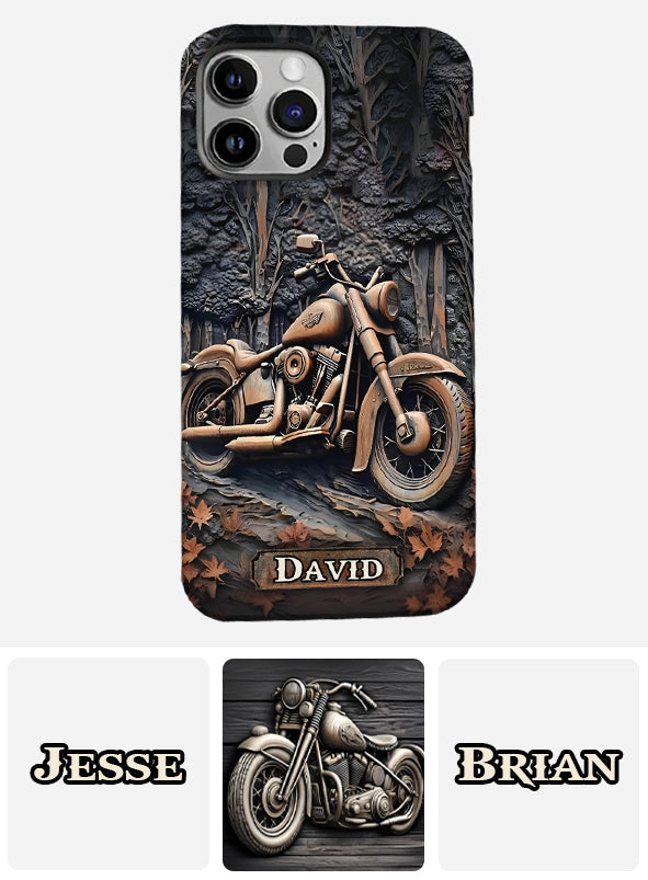 Time To Ride - Personalized Biker Full Print Phone Case