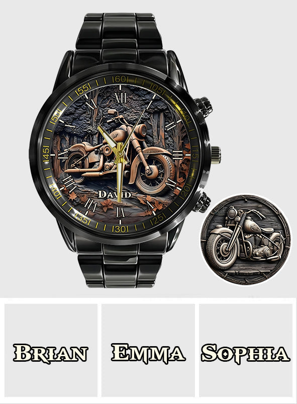 Time To Ride - Personalized Biker Hand Watch