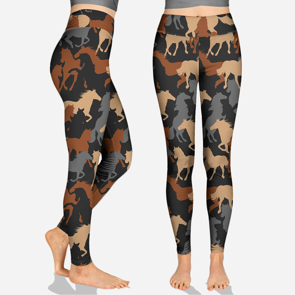 Love Horses - Personalized Horse Hoodie and Leggings