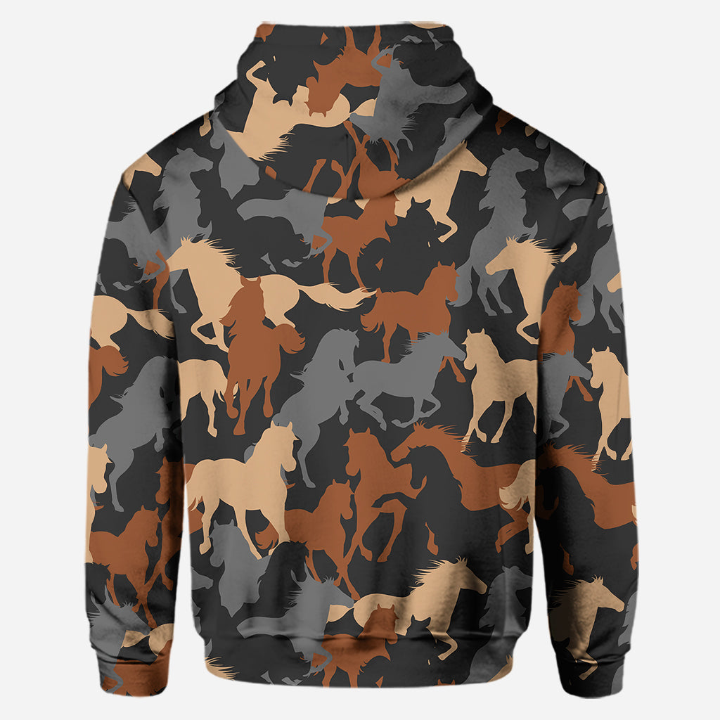 Love Horses - Personalized Horse Hoodie and Leggings