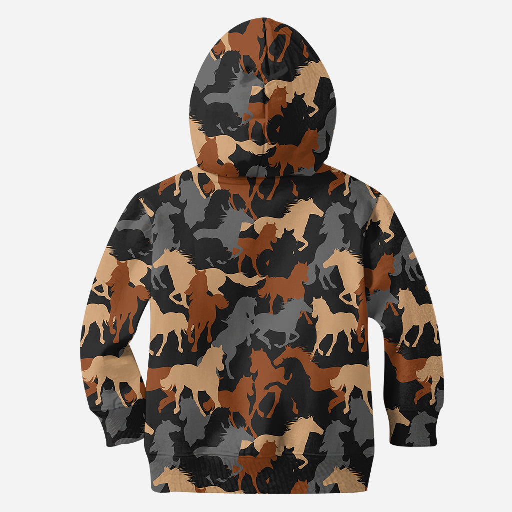 Love Horses - Personalized Horse Hoodie and Leggings