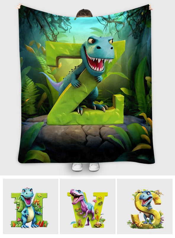 Love Dinosaurs - Personalized Kid Blanket