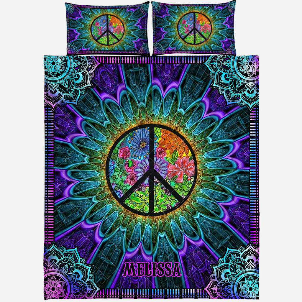 Hippie Soul - Personalized Hippie Quilt Set