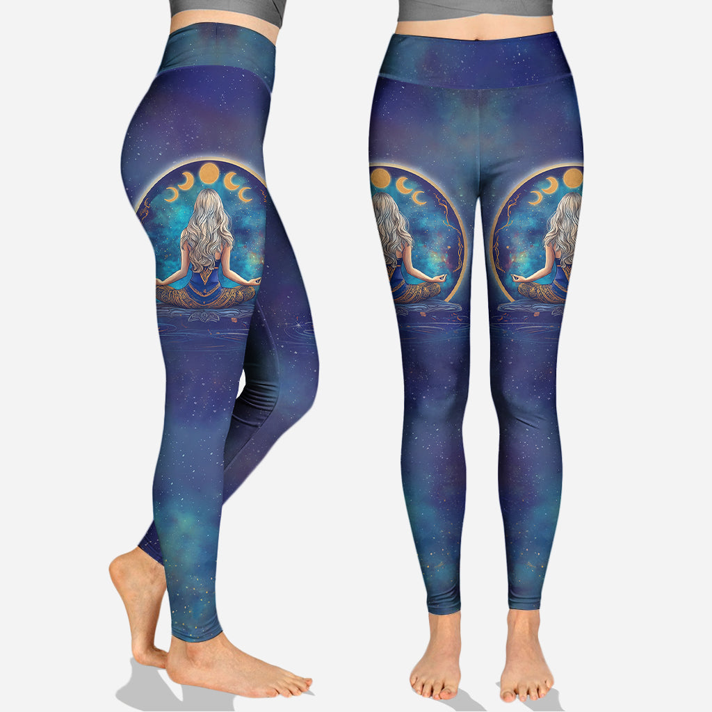 Moon Child - Personalized Yoga Hoodie and Leggings