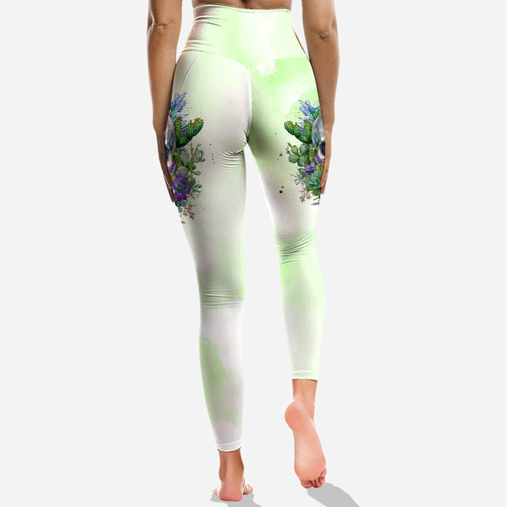 I Don't Give A Fucculent - Personalized Gardening Hoodie and Leggings