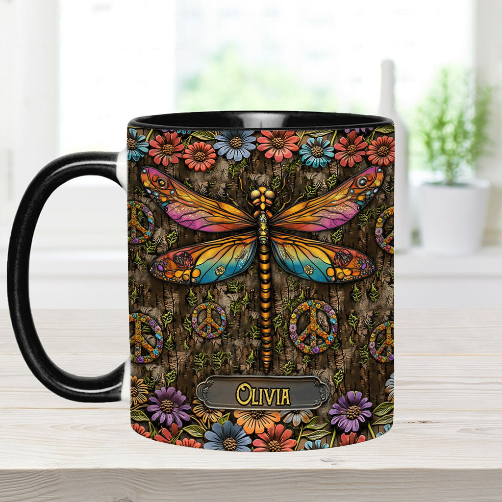 Hippie Lovers - Personalized Hippie Accent Mug