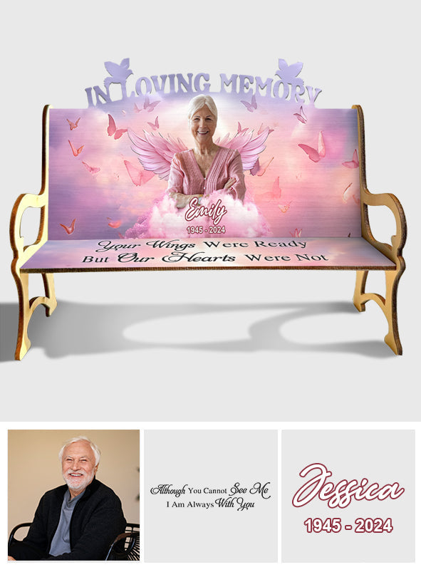 In Loving Memory - Personalized Memorial Wooden Bench