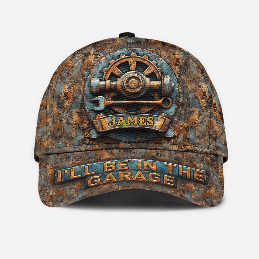 I'll In The Garage - Personalized Garage Classic Cap
