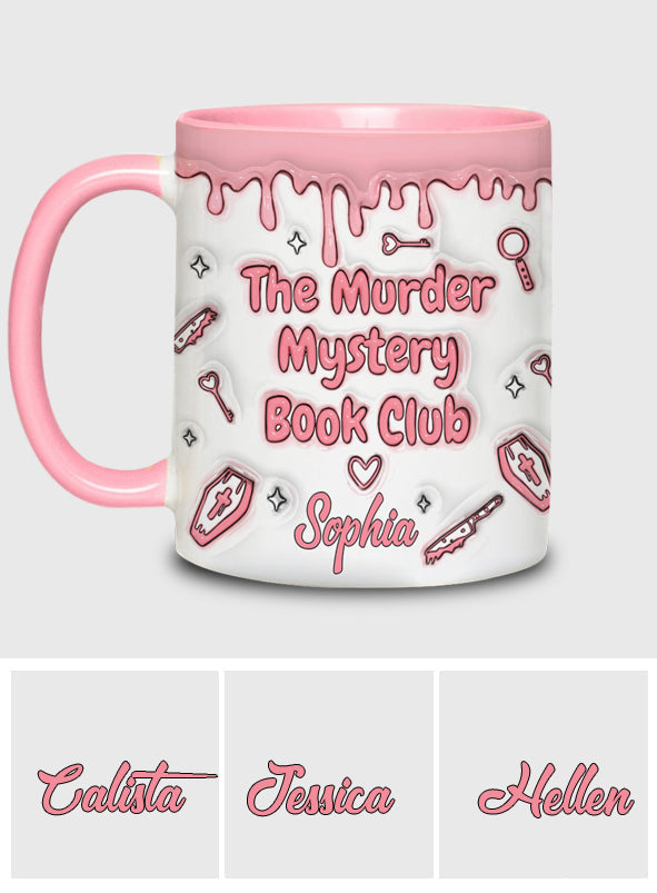 Mug personnalisé du club de lecture de romans policiers