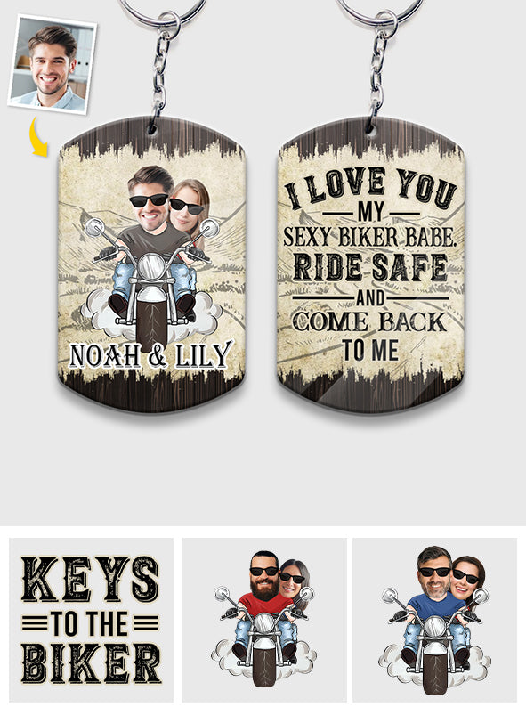 Keys To The Bikers - Personalized Biker Keychain