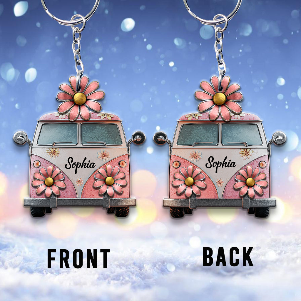 Hippie Soul - Personalized Hippie Keychain