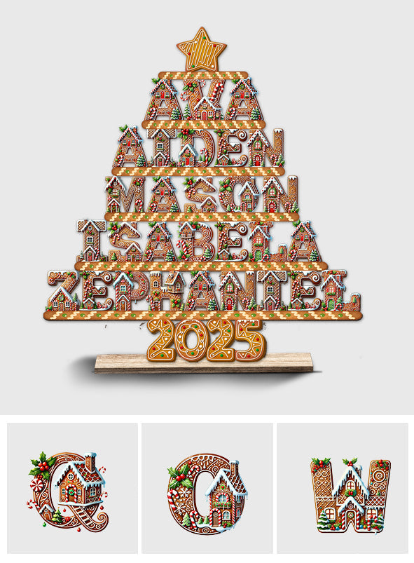 Cute Family - Personalized Family 1 Layered Big Freestanding