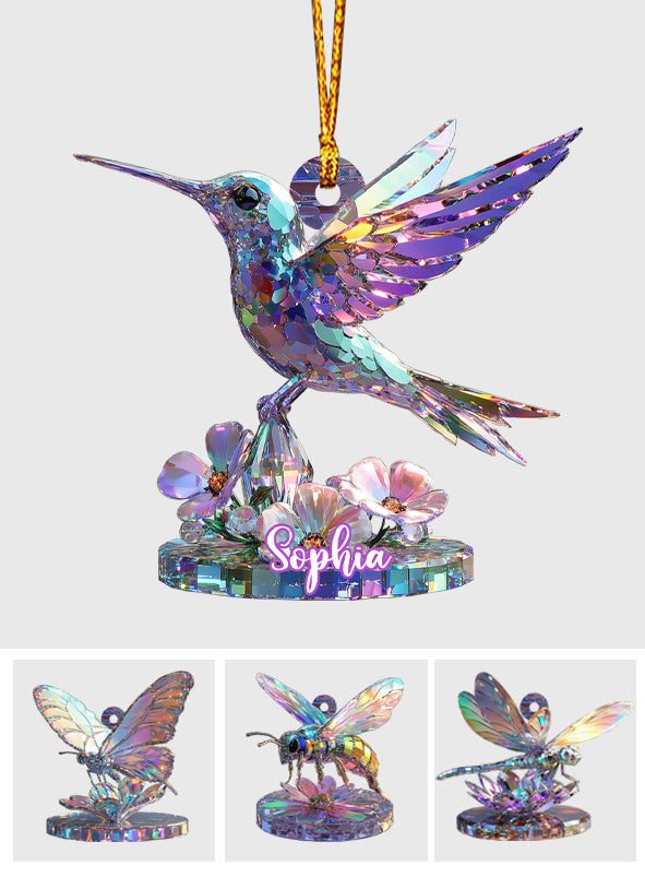 Beautiful Garden - Personalized Gardening Custom Shaped Ornament