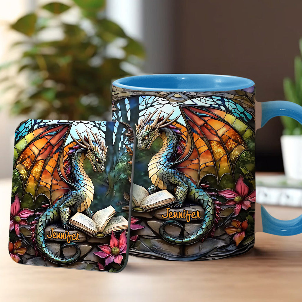 Love Dragons - Personalized Dragon Accent Mug